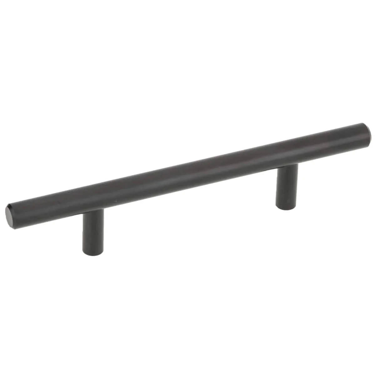 Contemporary Pull, 3-3/4" Center-to-Center, Matte Black