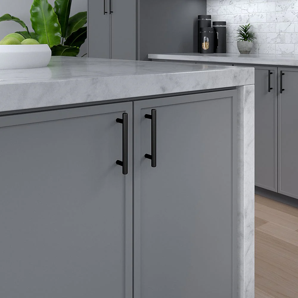Contemporary Pull, 3-3/4" Center-to-Center, Matte Black - Image 4
