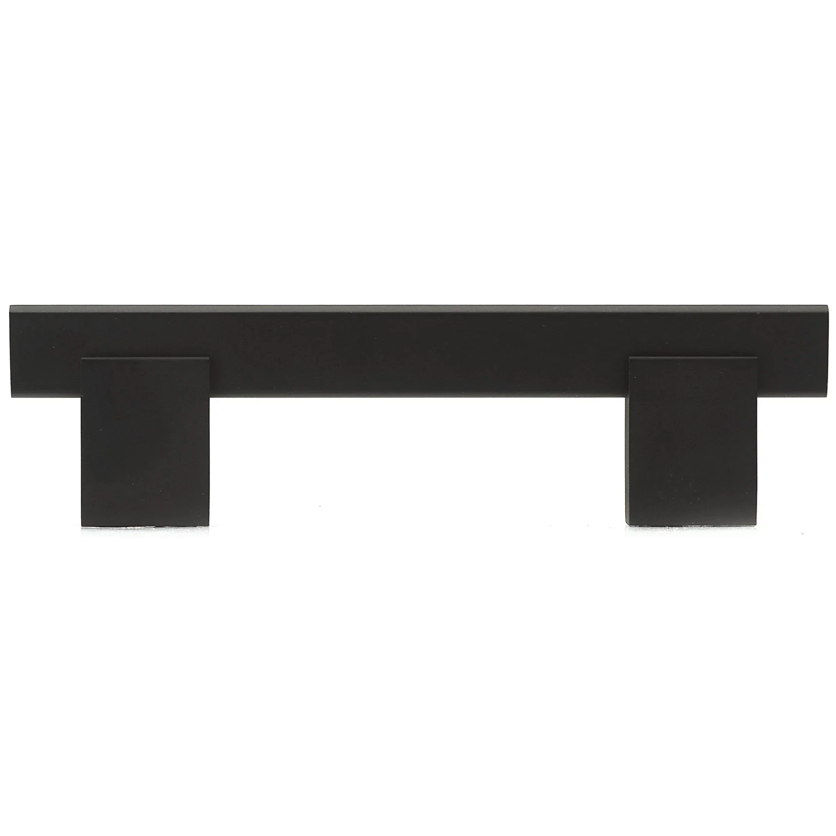 Contemporary Pull - 3-3/4" Center-to-Center - 7/16" W x 5-1/32" L - Matte Black - Image 3