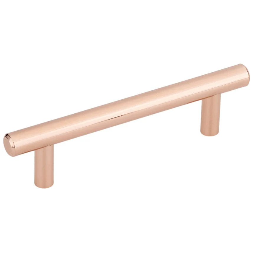 Contemporary Pull - 3-3/4" Center-to-Center - 15/32" W x 5-11/32" L - Polished Copper
