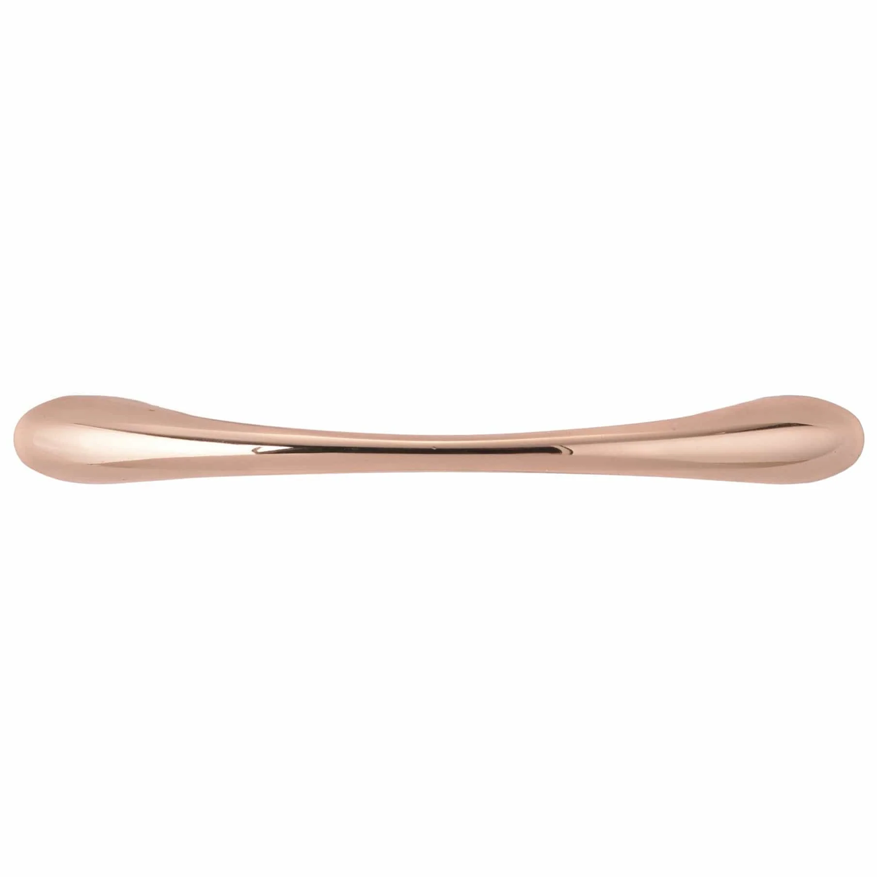 Contemporary Pull - 3-3/4" Center-to-Center - 9/16" W x 5-3/16" L - Polished Copper - Image 2