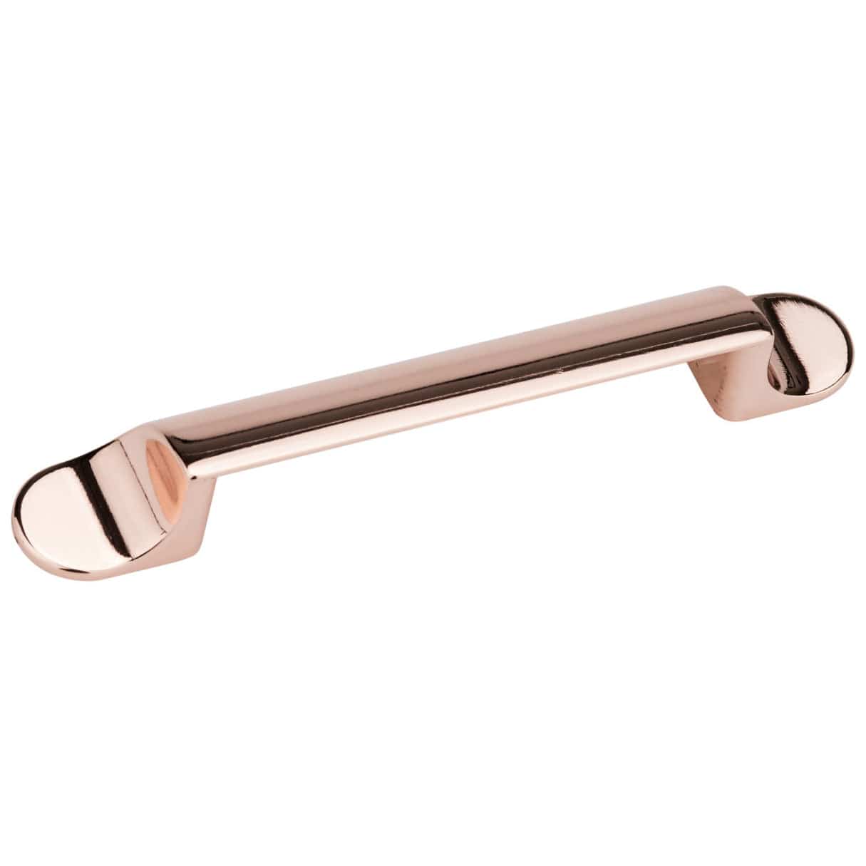 Contemporary Pull - 3-3/4" Center-to-Center - 7/8" W x 5-21/32" L - Polished Copper