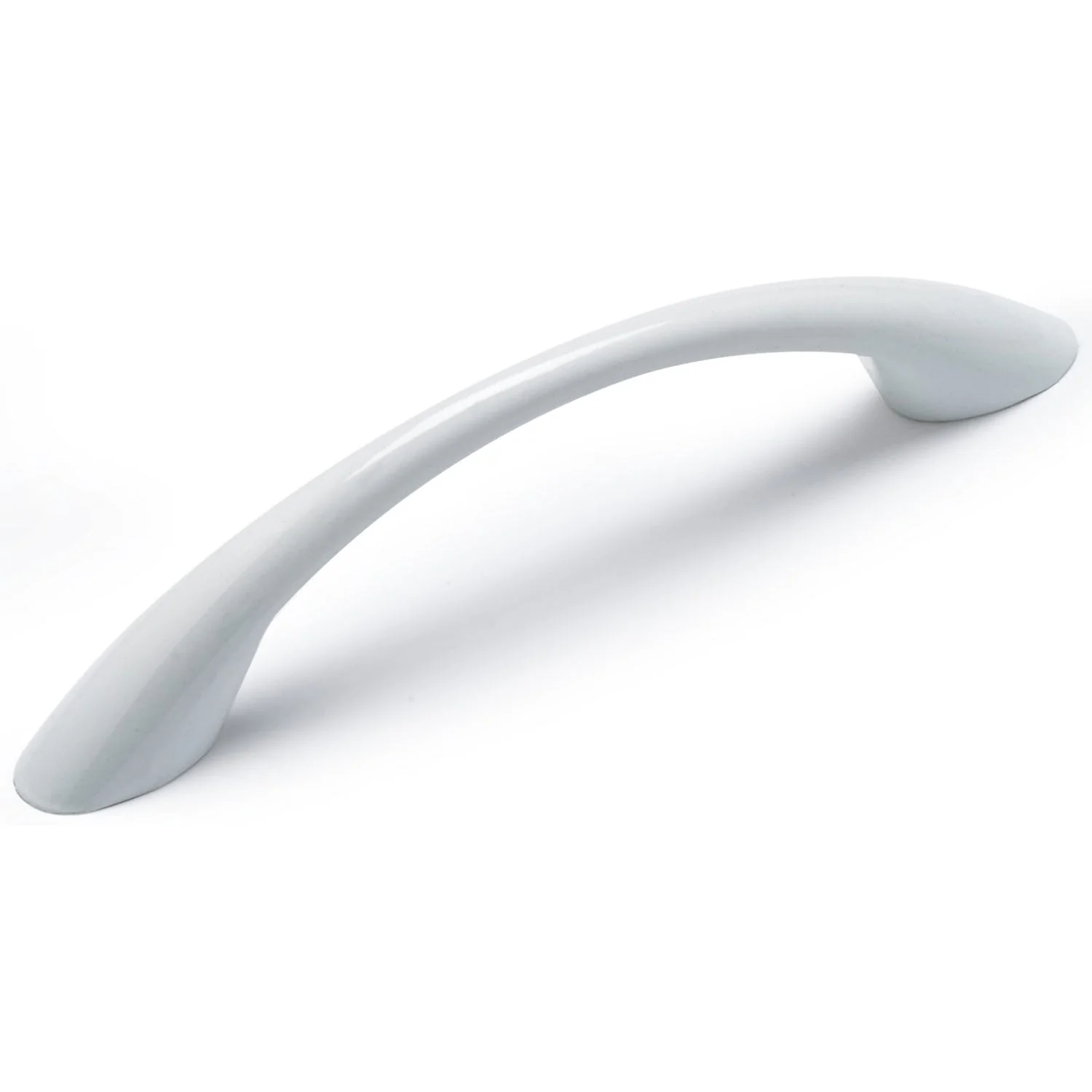 Contemporary Pull - 3-3/4" Center-to-Center - 9/16" W x 5-3/16" L - White