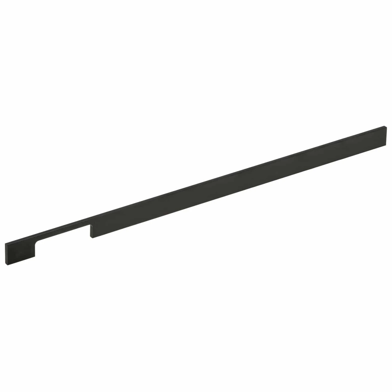 Contemporary Pull, 30-1/4" Center-to-Center, Matte Black