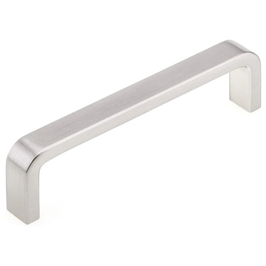 Contemporary Pull, 4" Center-to-Center, Brushed Nickel