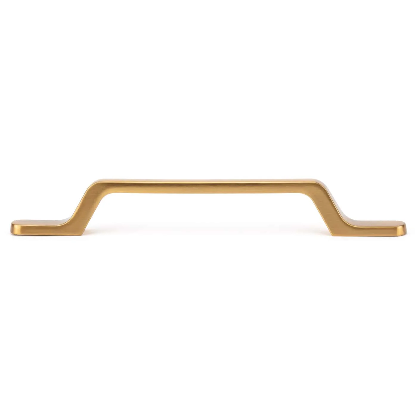 Refined Contemporary Pull - 5-1/16" Center-to-Center - Aurum Brushed Gold - 1/2" W x 7-5/8" L - Image 3