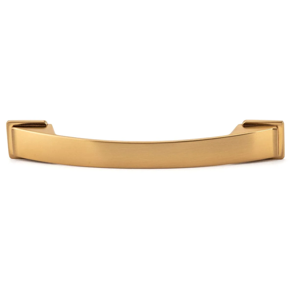 Contemporary Pull - Aurum Brushed Gold - 5-1/16" Center-to-Center - 31/32" W x 6-1/2" L - Image 2