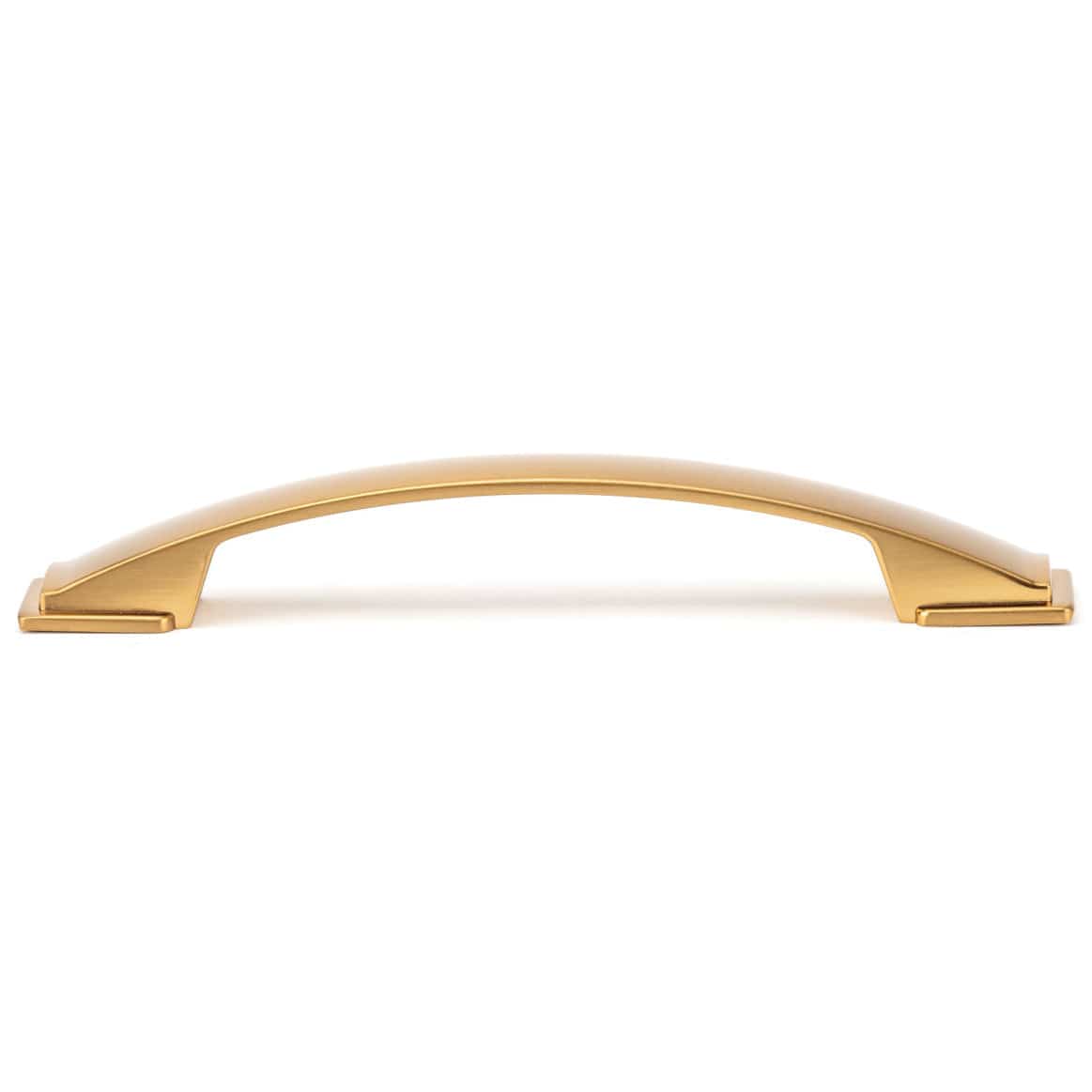 Contemporary Pull - Aurum Brushed Gold - 5-1/16" Center-to-Center - 31/32" W x 6-1/2" L - Image 3