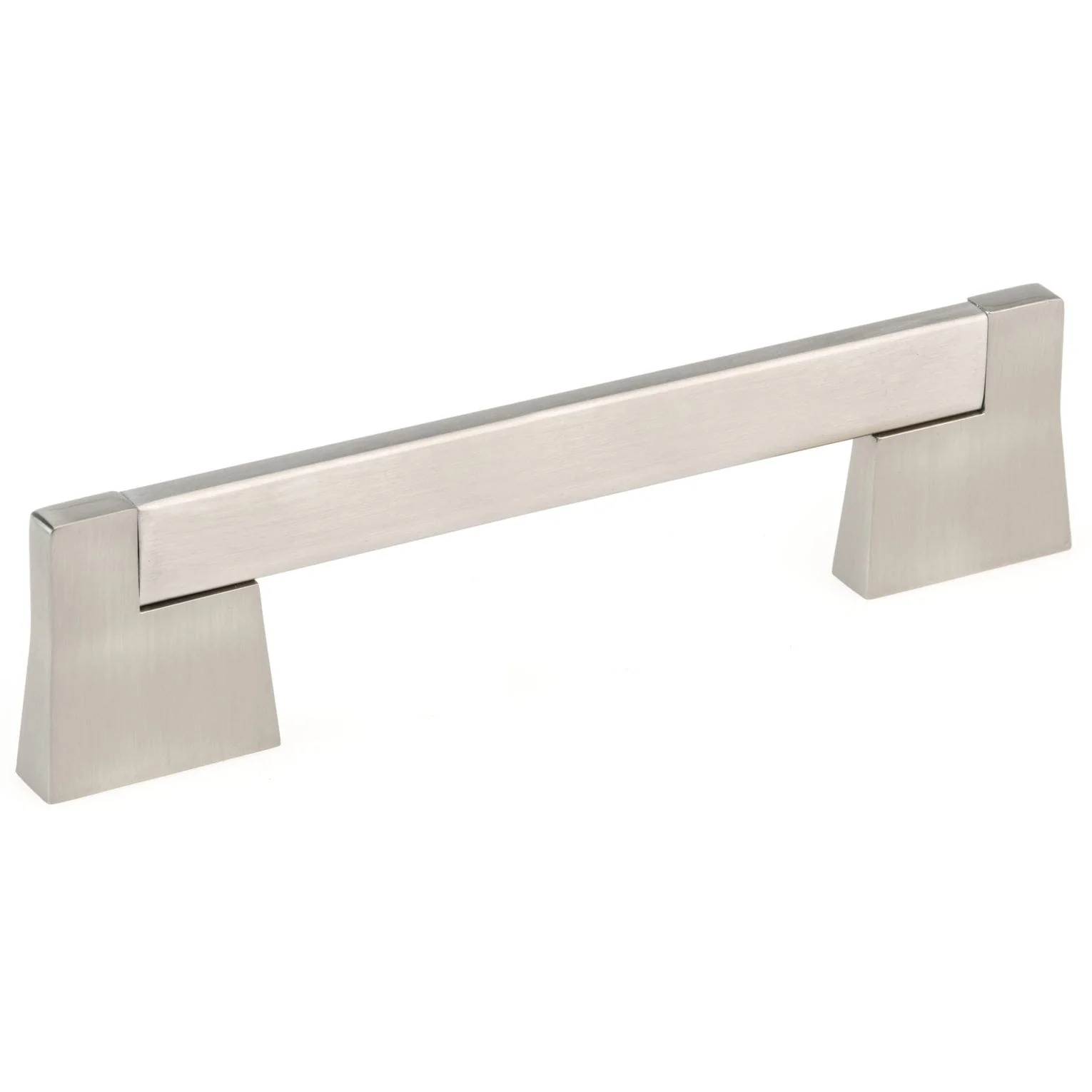 Contemporary Pull, 5-1/16" Center-to-Center, Brushed Nickel