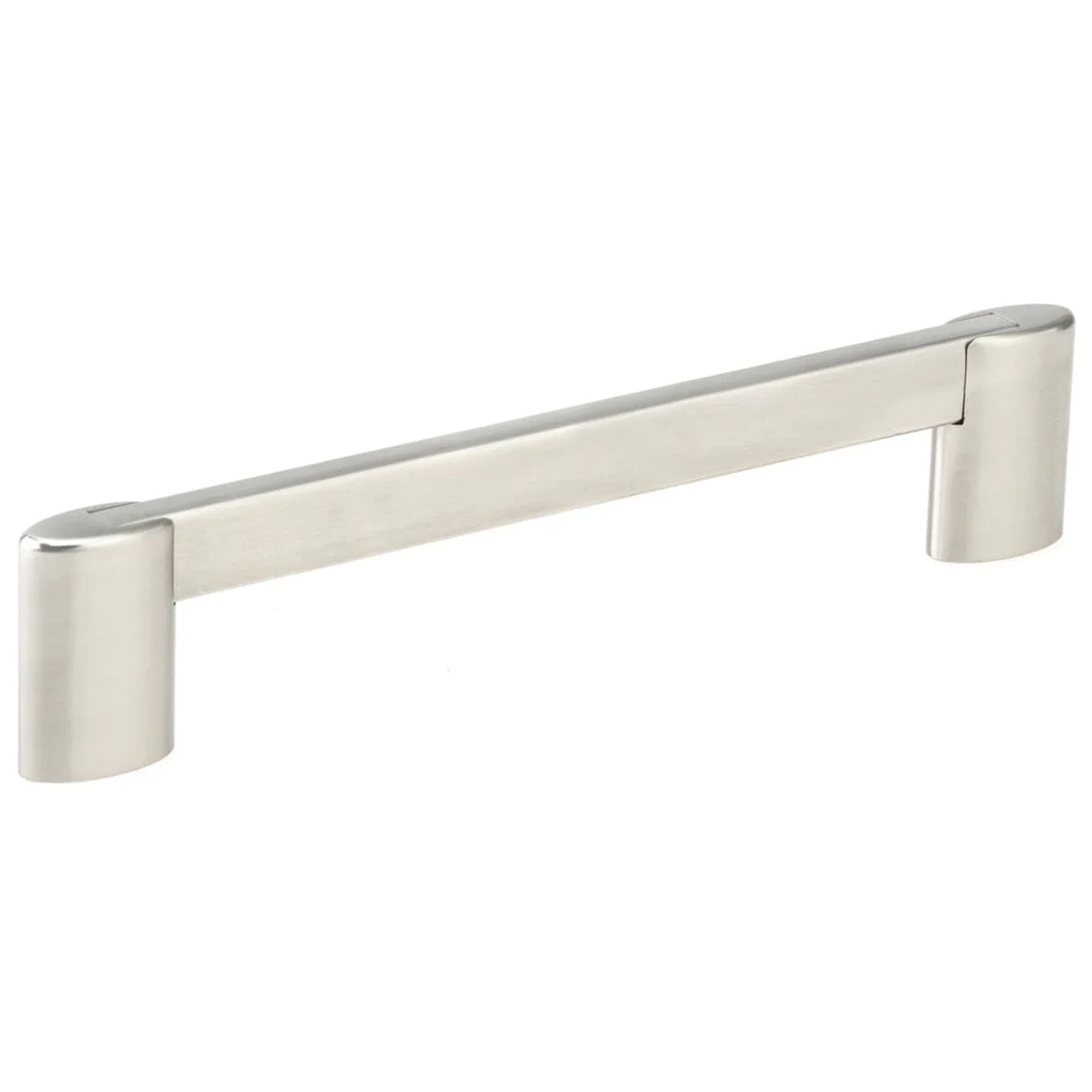 Contemporary Pull, 5-1/16" Center-to-Center, Brushed Nickel