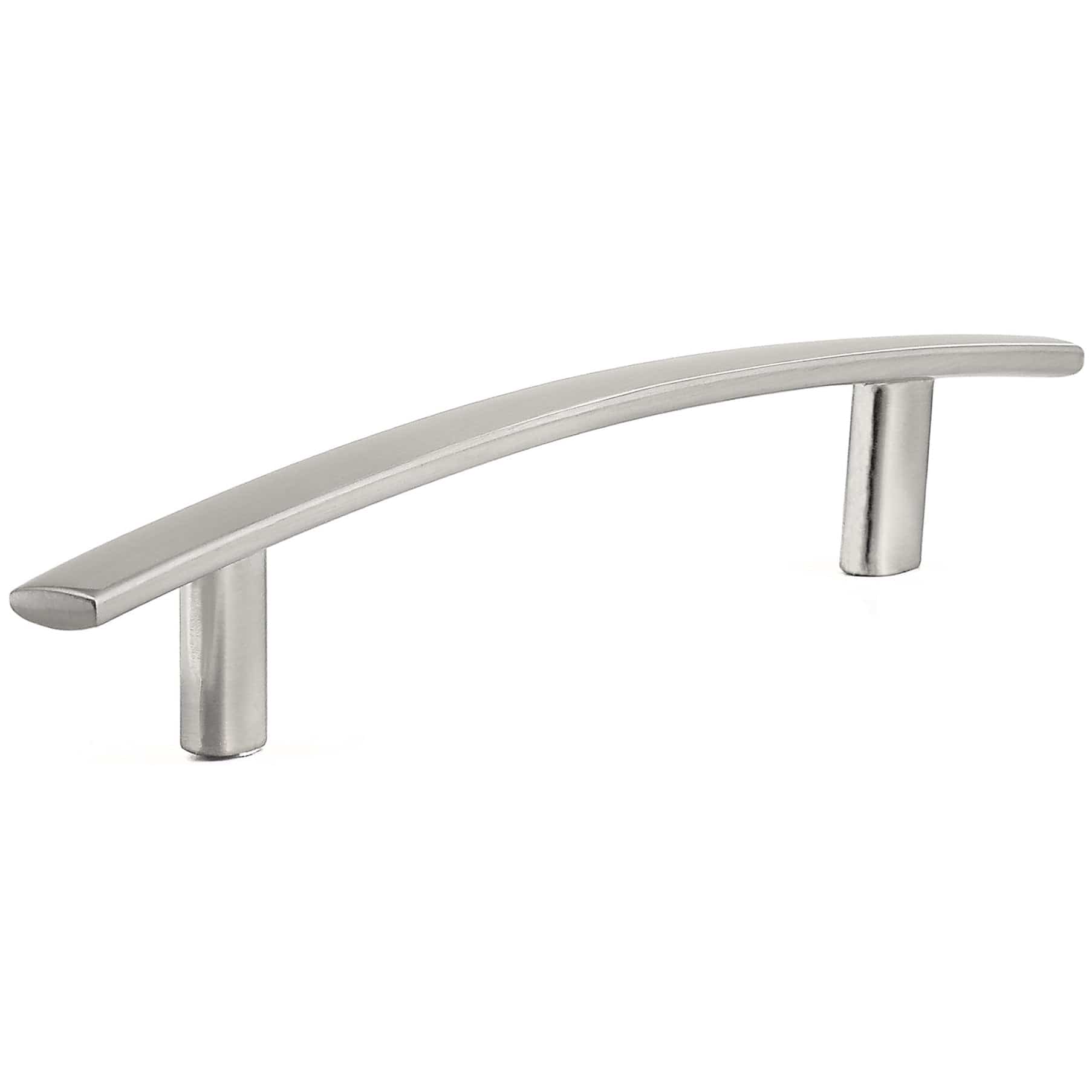 Contemporary Pull - 5-1/16" Center-to-Center - 15/32" W x 7-7/8" L - Brushed Nickel