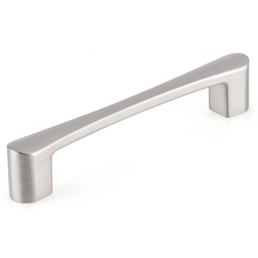 Contemporary Pull, 5-1/16" Center-to-Center, Brushed Nickel