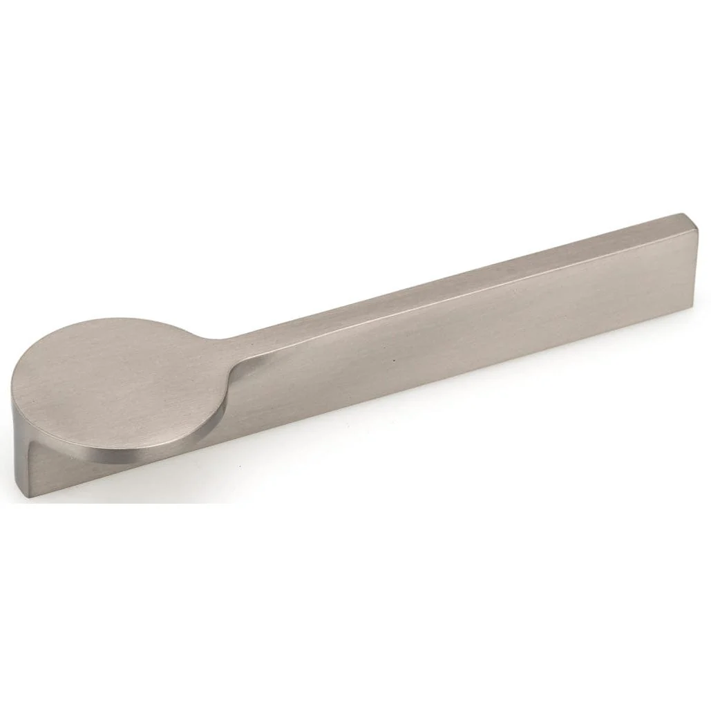 Contemporary Pull, 5-1/16" Center-to-Center, Brushed Nickel