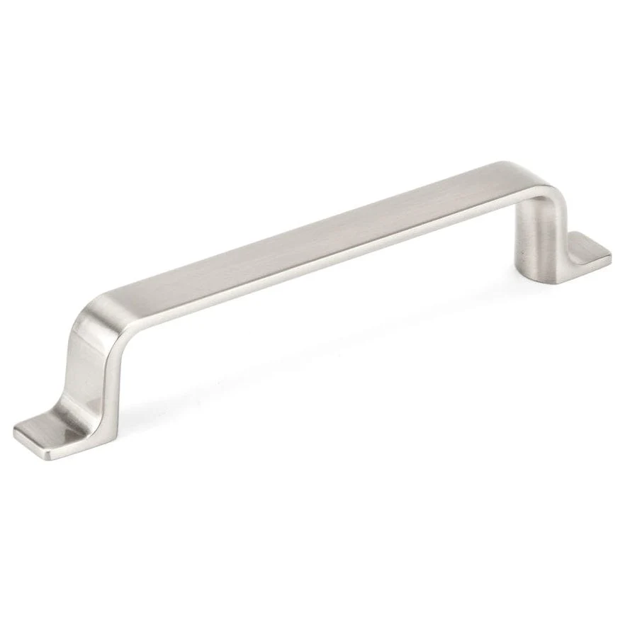 Contemporary Pull, 5-1/16" Center-to-Center, Brushed Nickel