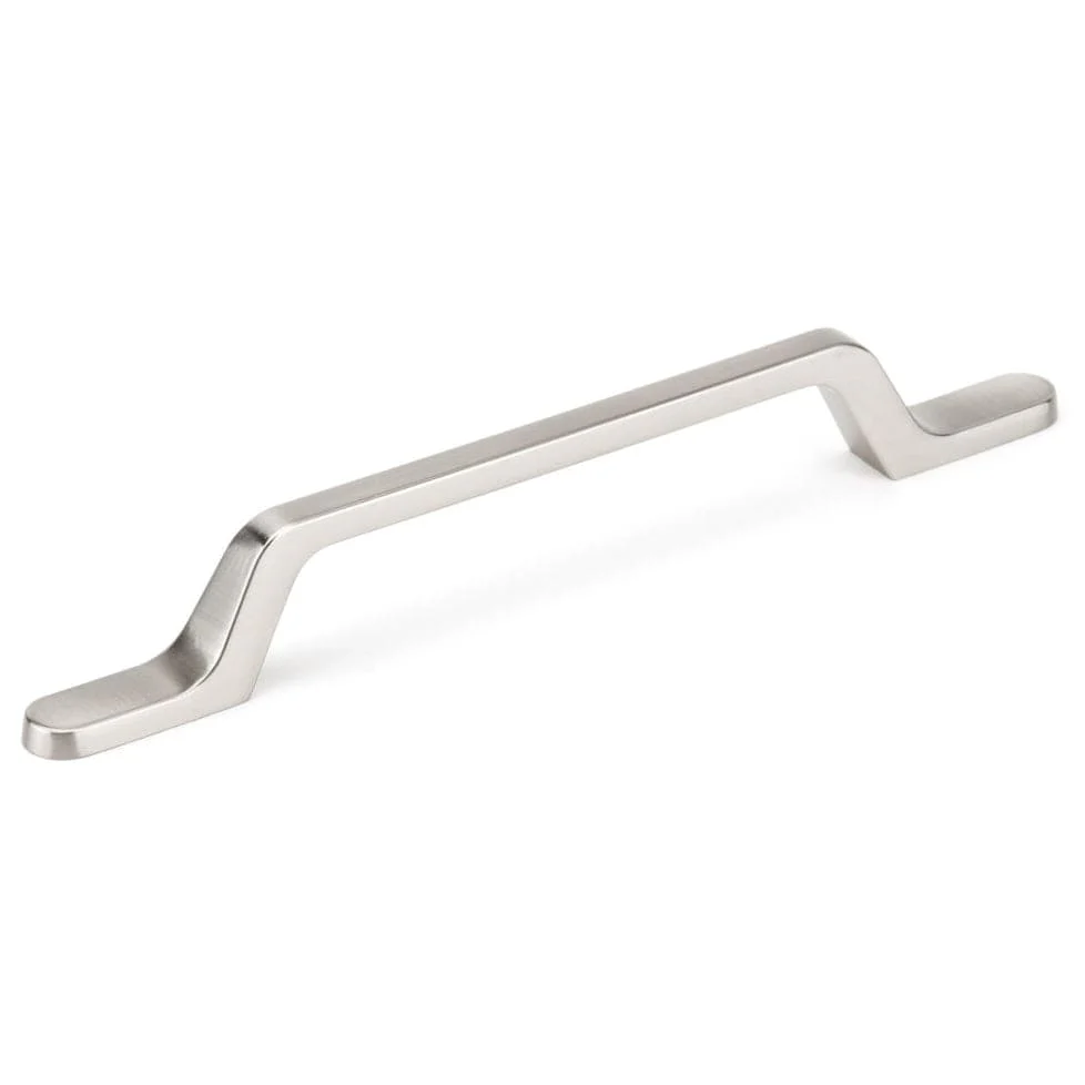 Contemporary Pull, 5-1/16" Center-to-Center, Brushed Nickel
