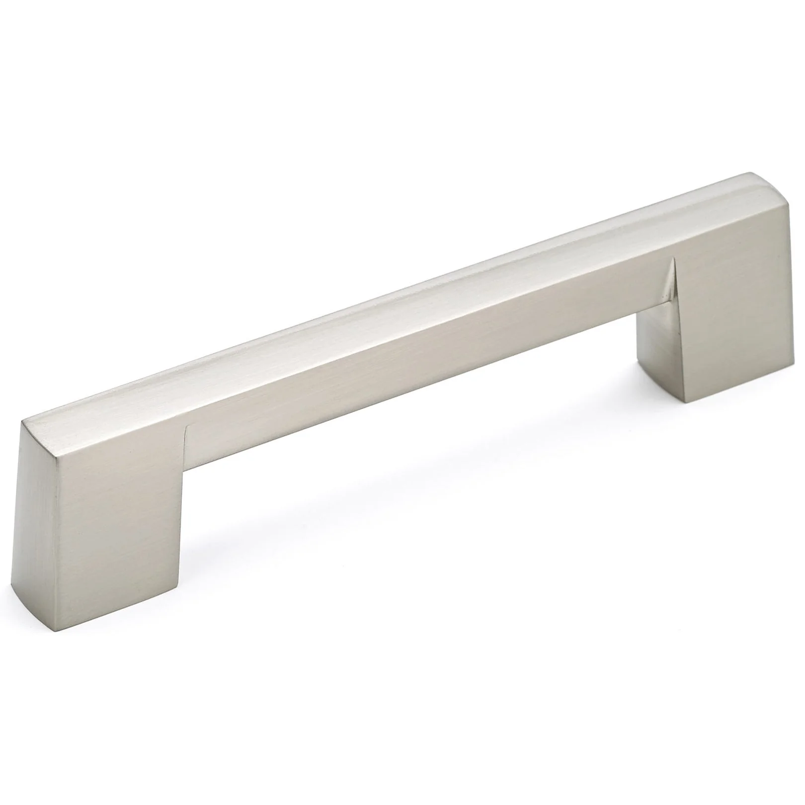 Contemporary Pull, 5-1/16" Center-to-Center, Brushed Nickel