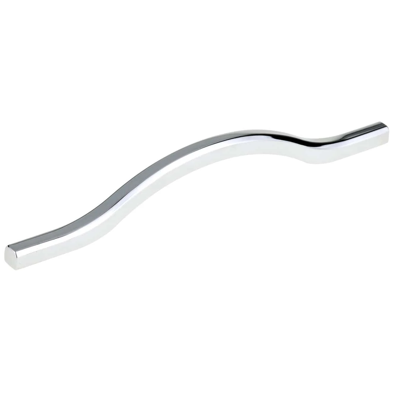 Contemporary Pull - 5-1/16" Center-to-Center - 5/16" W x 7-3/32" L - Chrome