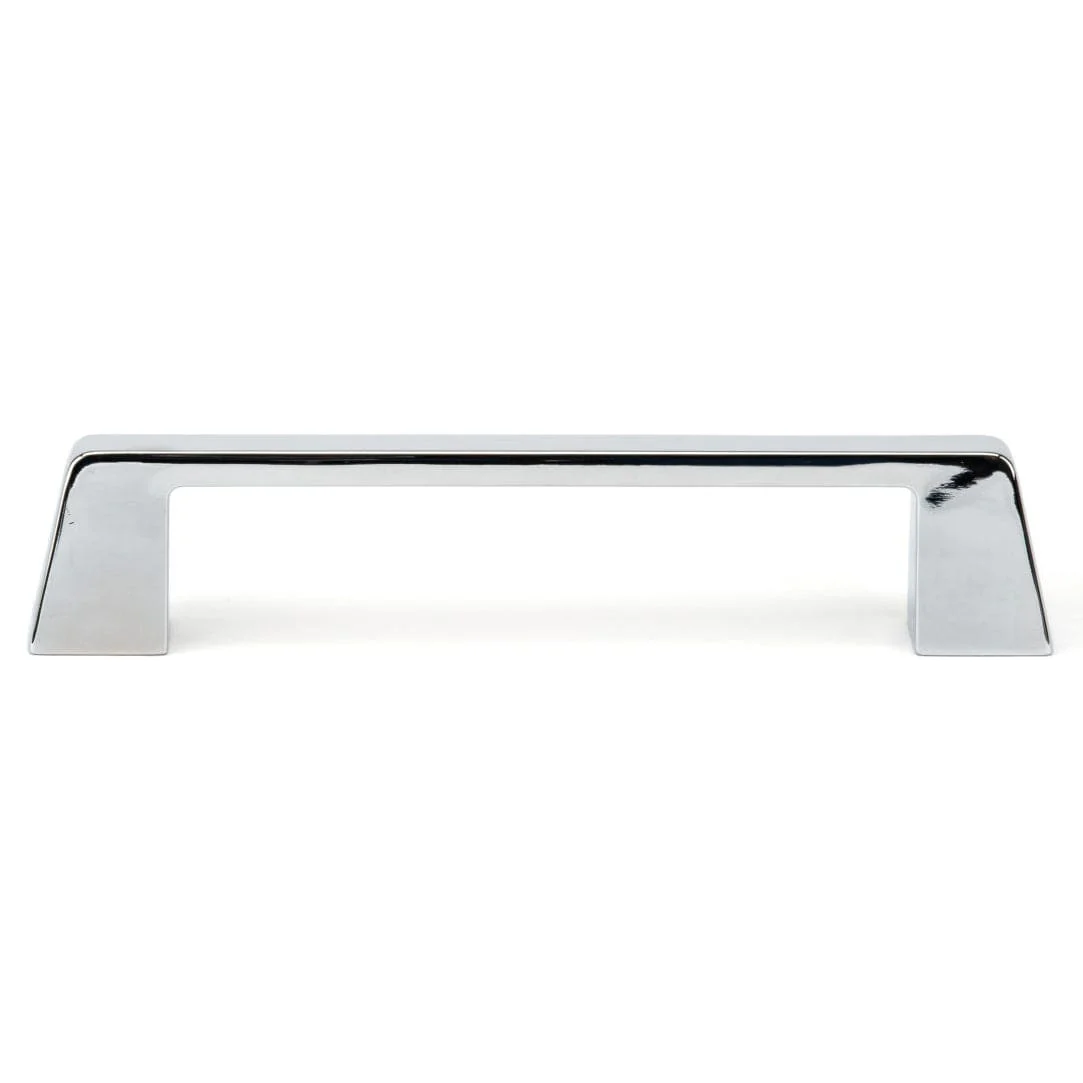 Contemporary Pull - 5-1/16" Center-to-Center - 3/4" W x 6-13/32" L - Chrome - Image 3