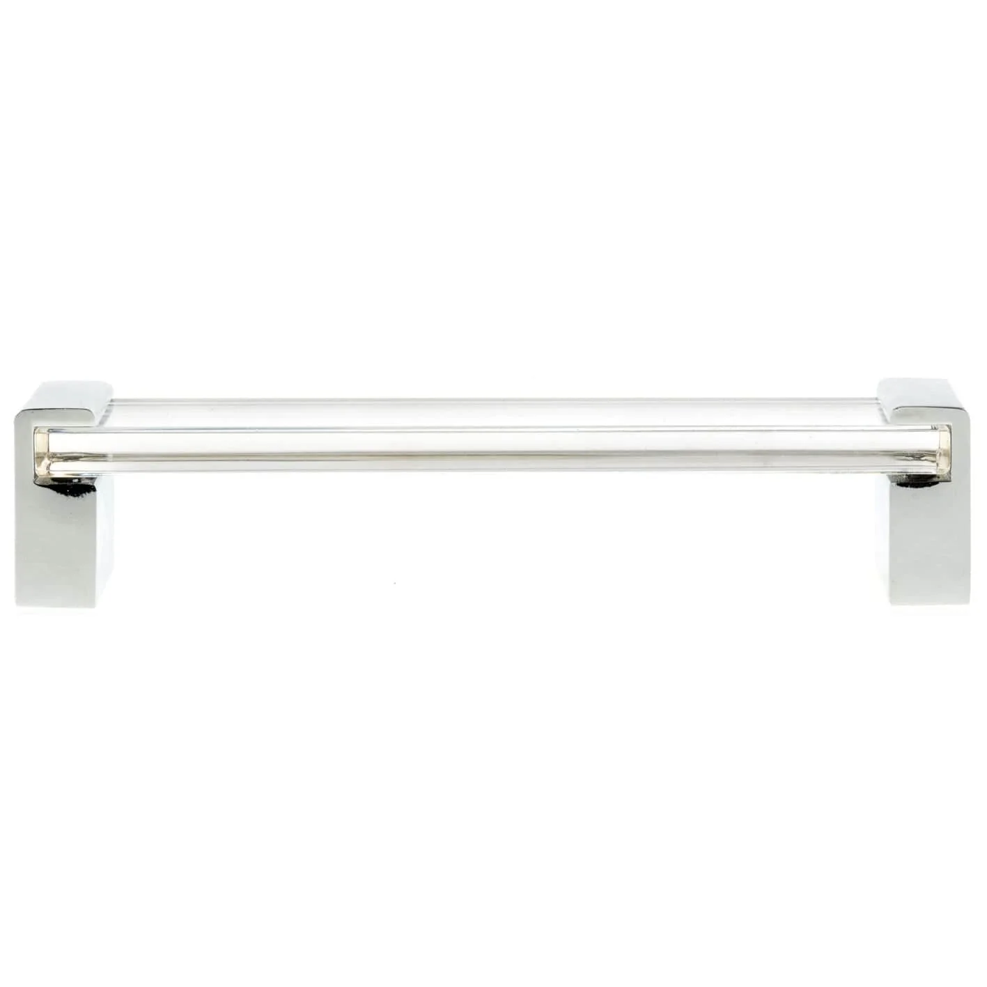 Contemporary Pull, 5-1/16" Center-to-Center, Chrome - Image 3