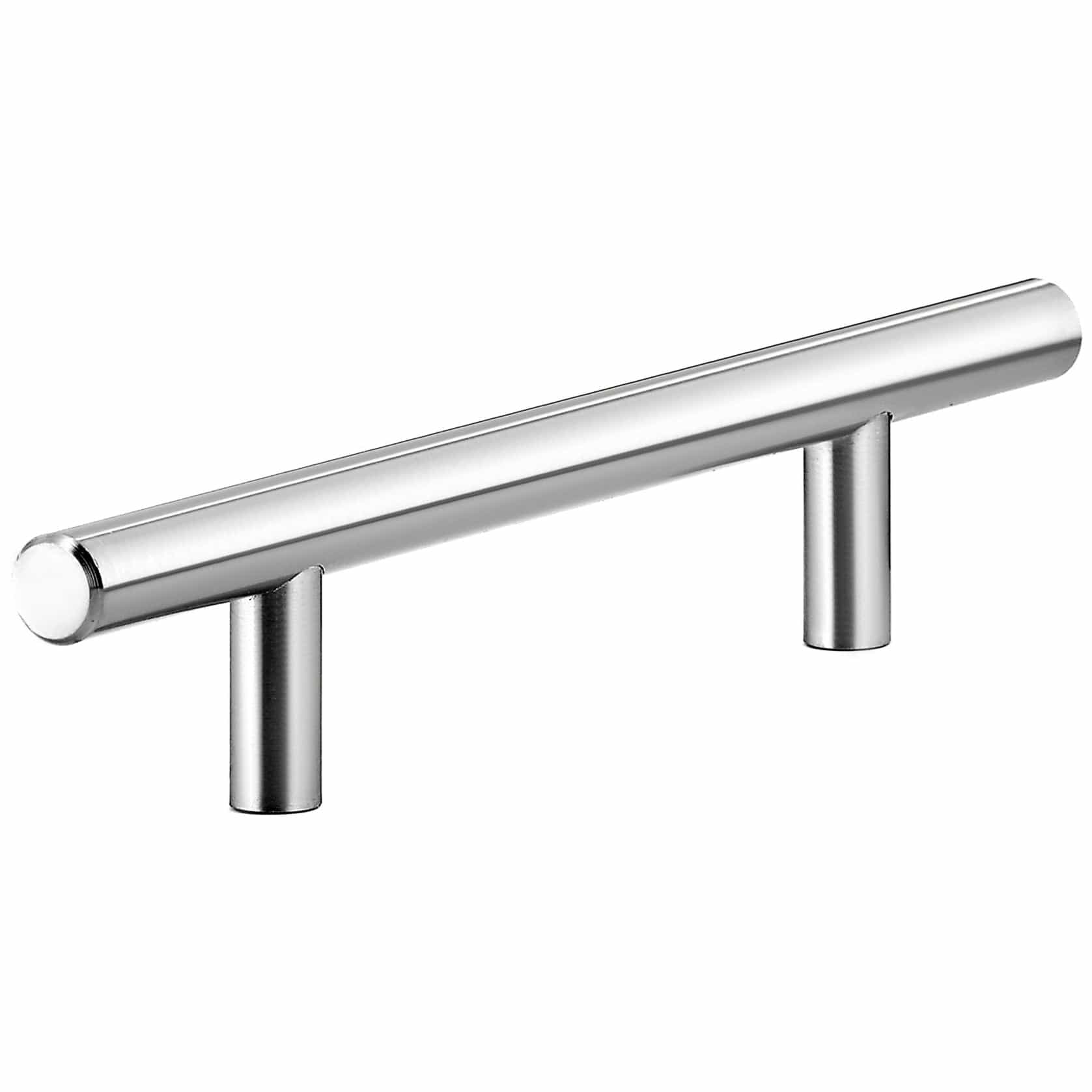 Contemporary Pull, 5-1/16" Center-to-Center, Chrome