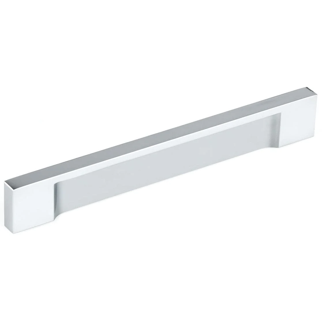 Contemporary Pull, 5-1/16" Center-to-Center, Chrome