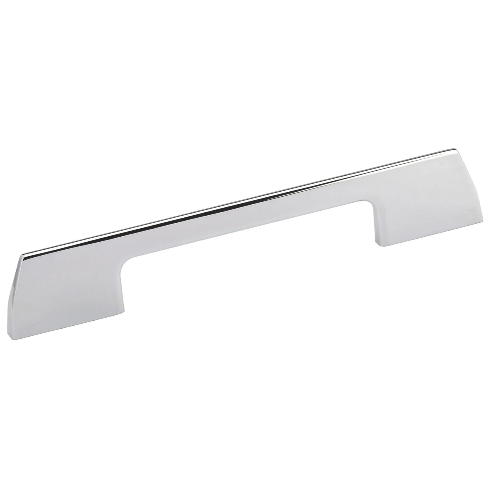 Contemporary Pull, 5-1/16" Center-to-Center, Chrome