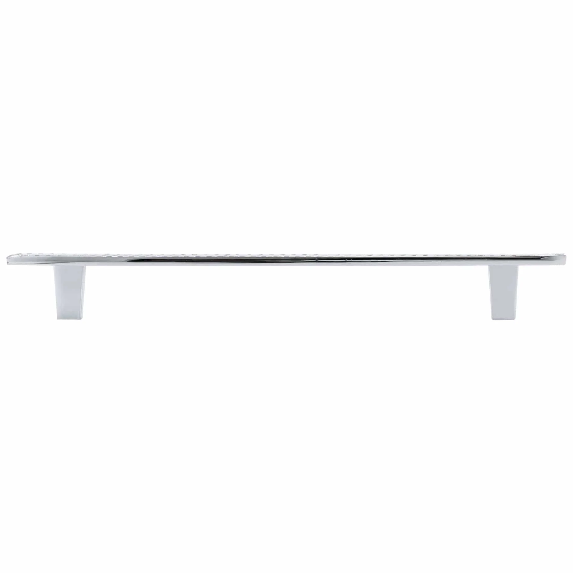 Contemporary Pull, 5-1/16" Center-to-Center, Chrome, Crystal - Image 3
