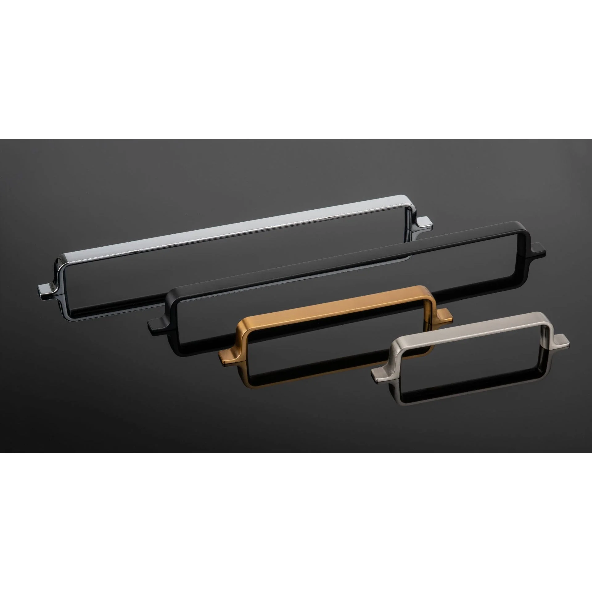 Contemporary Pull - Matte Black - 5-1/16" Center-to-Center - 6-1/2"L - Image 4