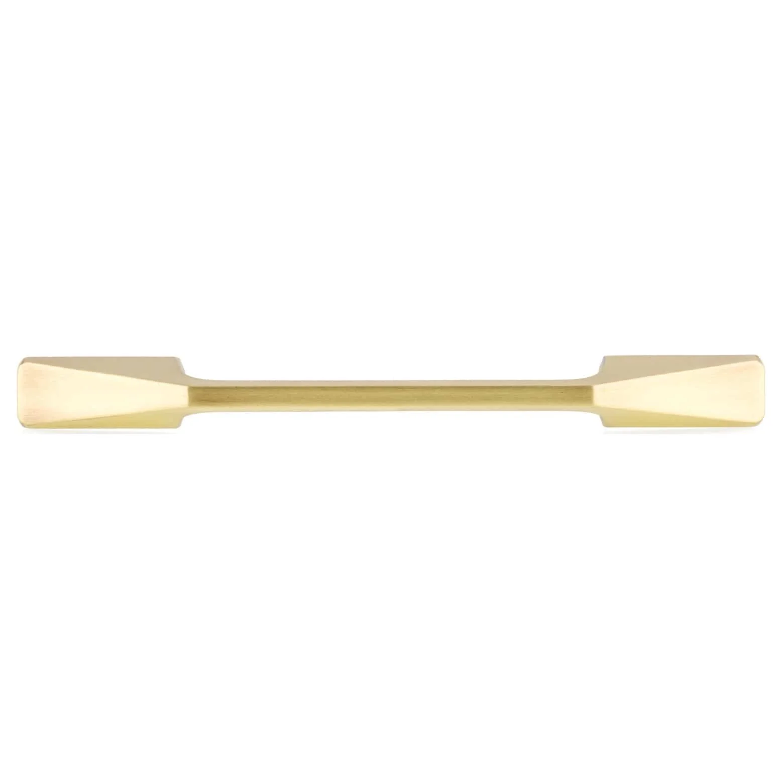 Contemporary Pull, 5-1/16" Center-to-Center, Satin Brass - Image 2