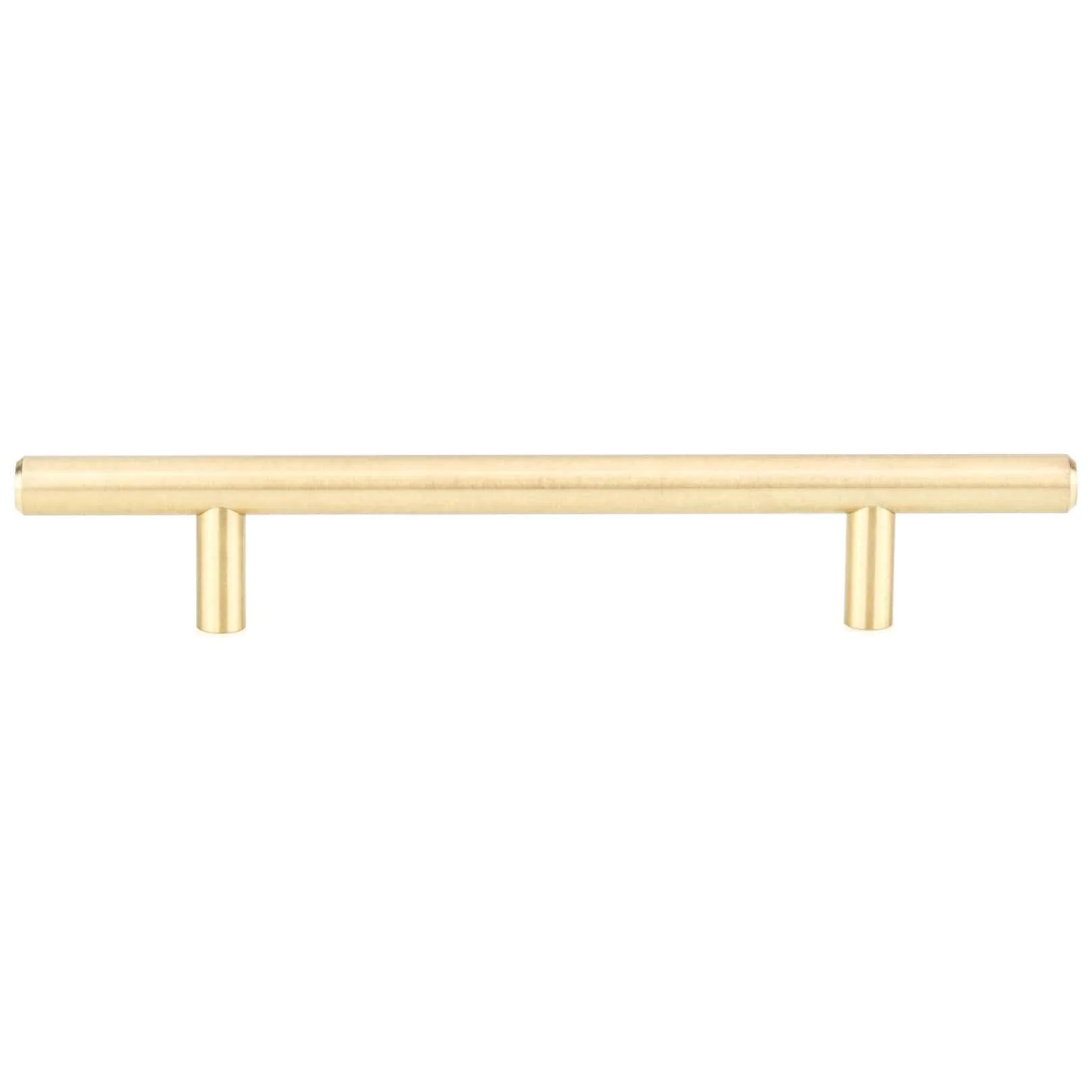 Contemporary Pull, 5-1/16" Center-to-Center, Satin Brass - Image 3
