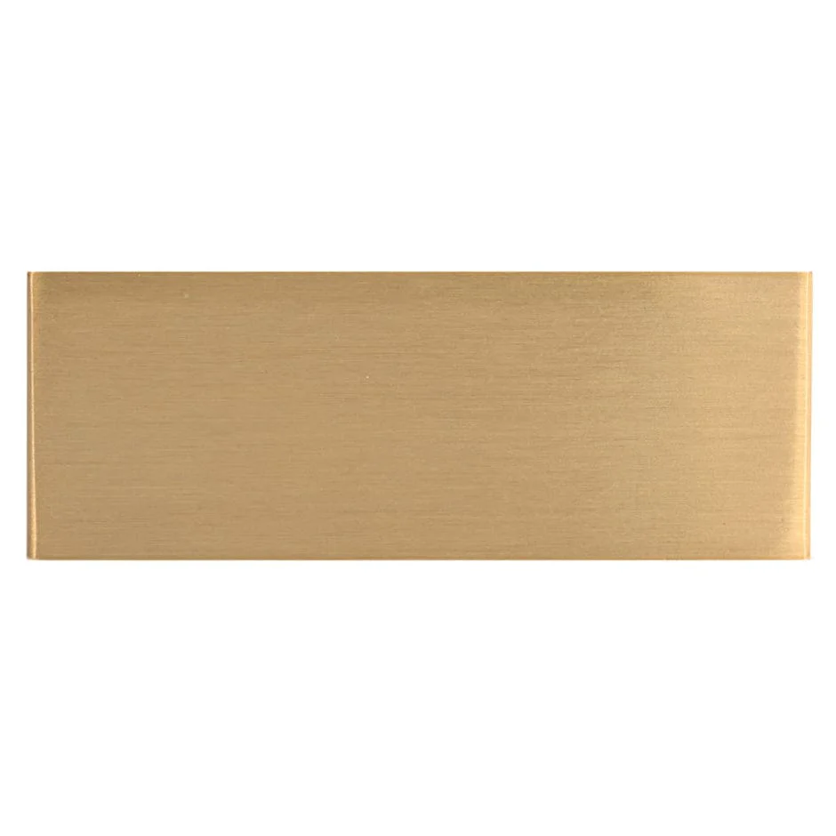 Contemporary Pull, 5/8" Center-to-Center, Brushed Gold - Image 2