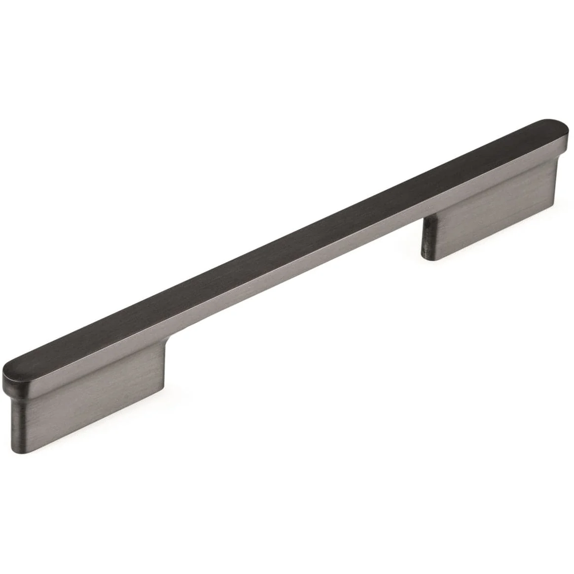 Contemporary Pull - 6-5/16" Center-to-Center - Brushed Black Nickel