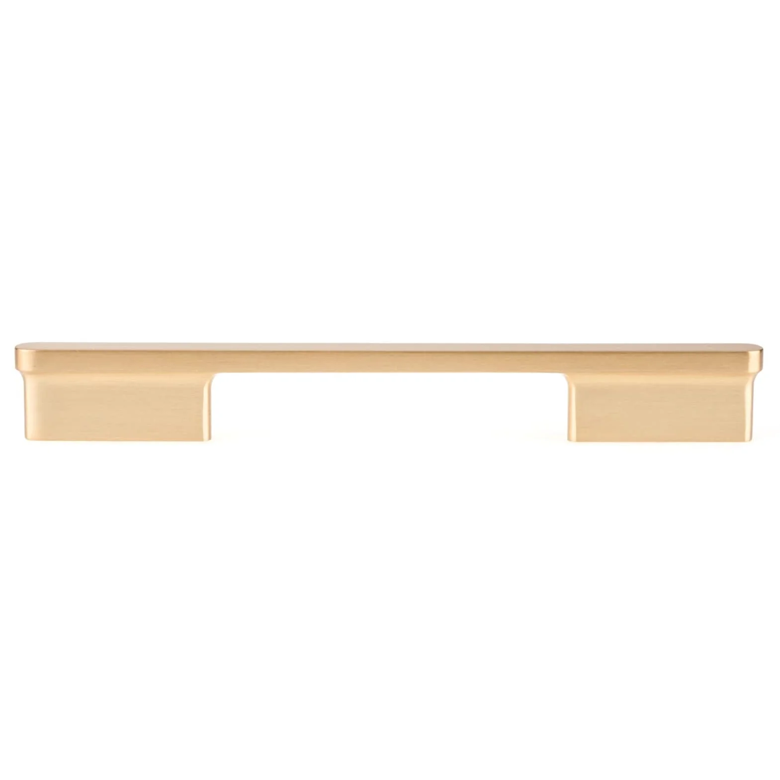 Contemporary Pull, 6-5/16" Center-to-Center, Brushed Gold - Image 3