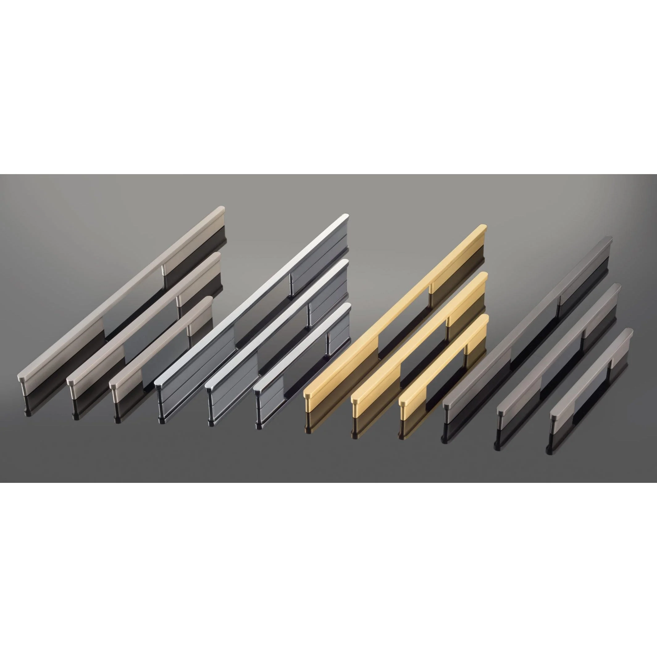 Contemporary Pull, 6-5/16" Center-to-Center, Brushed Gold - Image 4