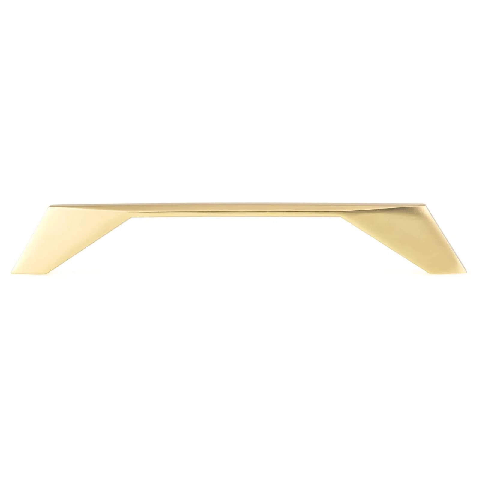 Contemporary Pull, 6-5/16" Center-to-Center, Brushed Gold - Image 3