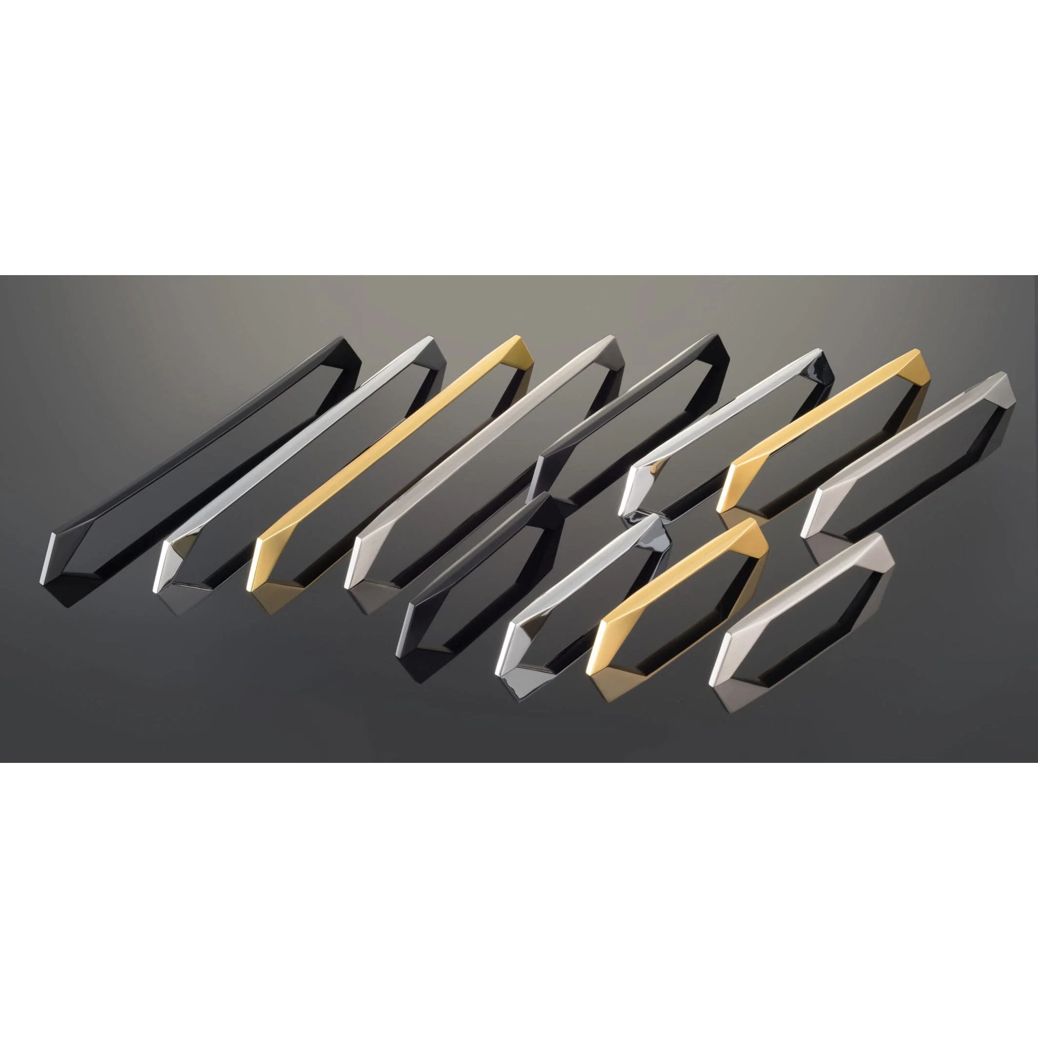 Contemporary Pull, 6-5/16" Center-to-Center, Brushed Gold - Image 4