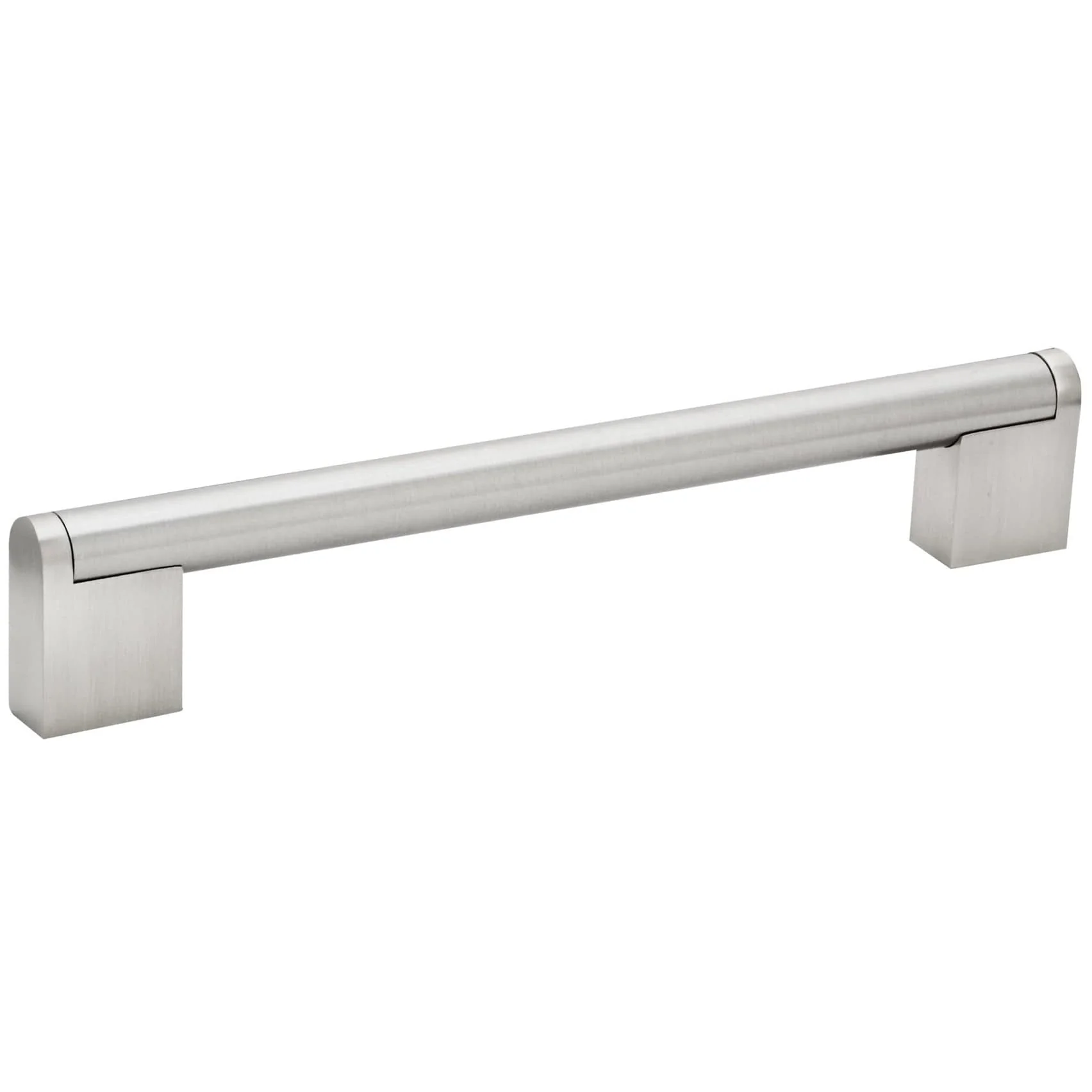 Contemporary Pull, 6-5/16" Center-to-Center, Brushed Nickel