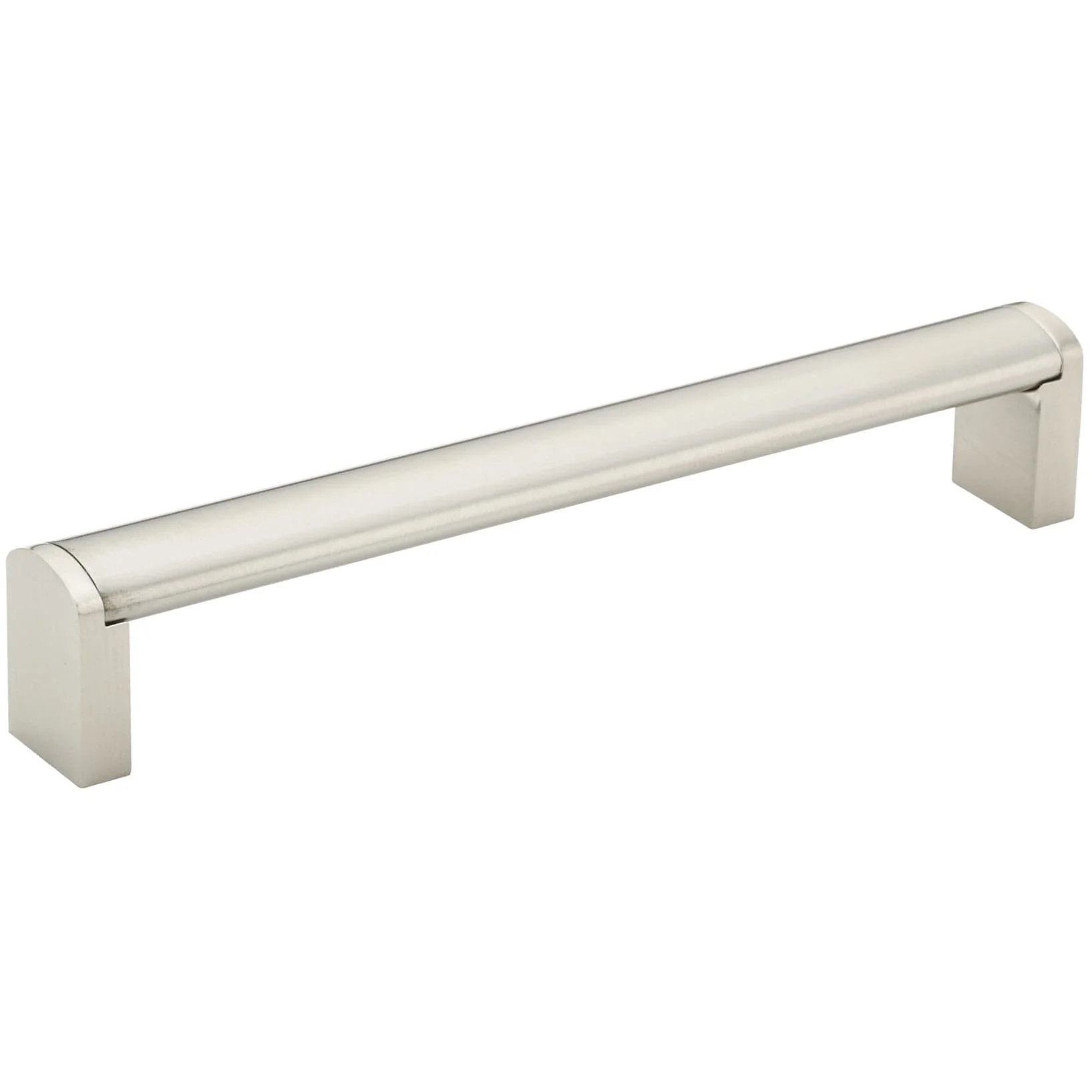 Contemporary Pull, 6-5/16" Center-to-Center, Brushed Nickel