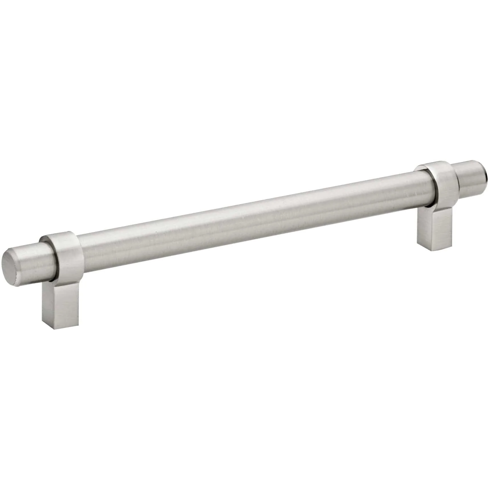 Contemporary Pull, 6-5/16" Center-to-Center, Brushed Nickel