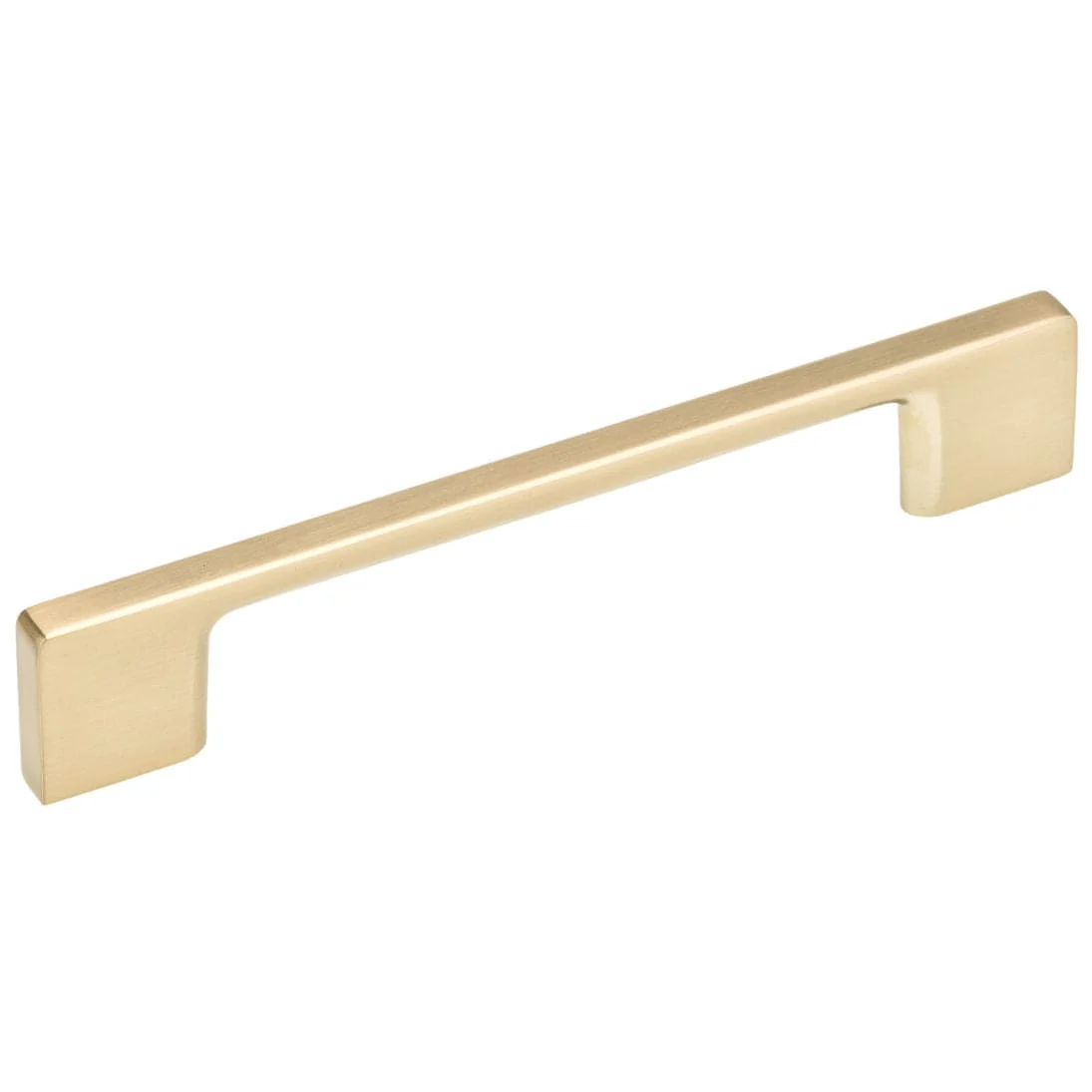 Contemporary Pull with Straight Lines - 6-5/16" Center-to-Center - 7-15/32" - Champagne Bronze