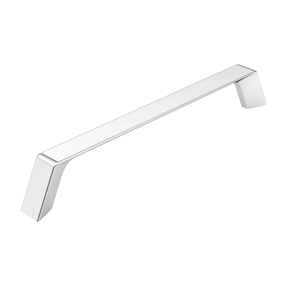 Contemporary Pull, 6-5/16" Center-to-Center, Chrome