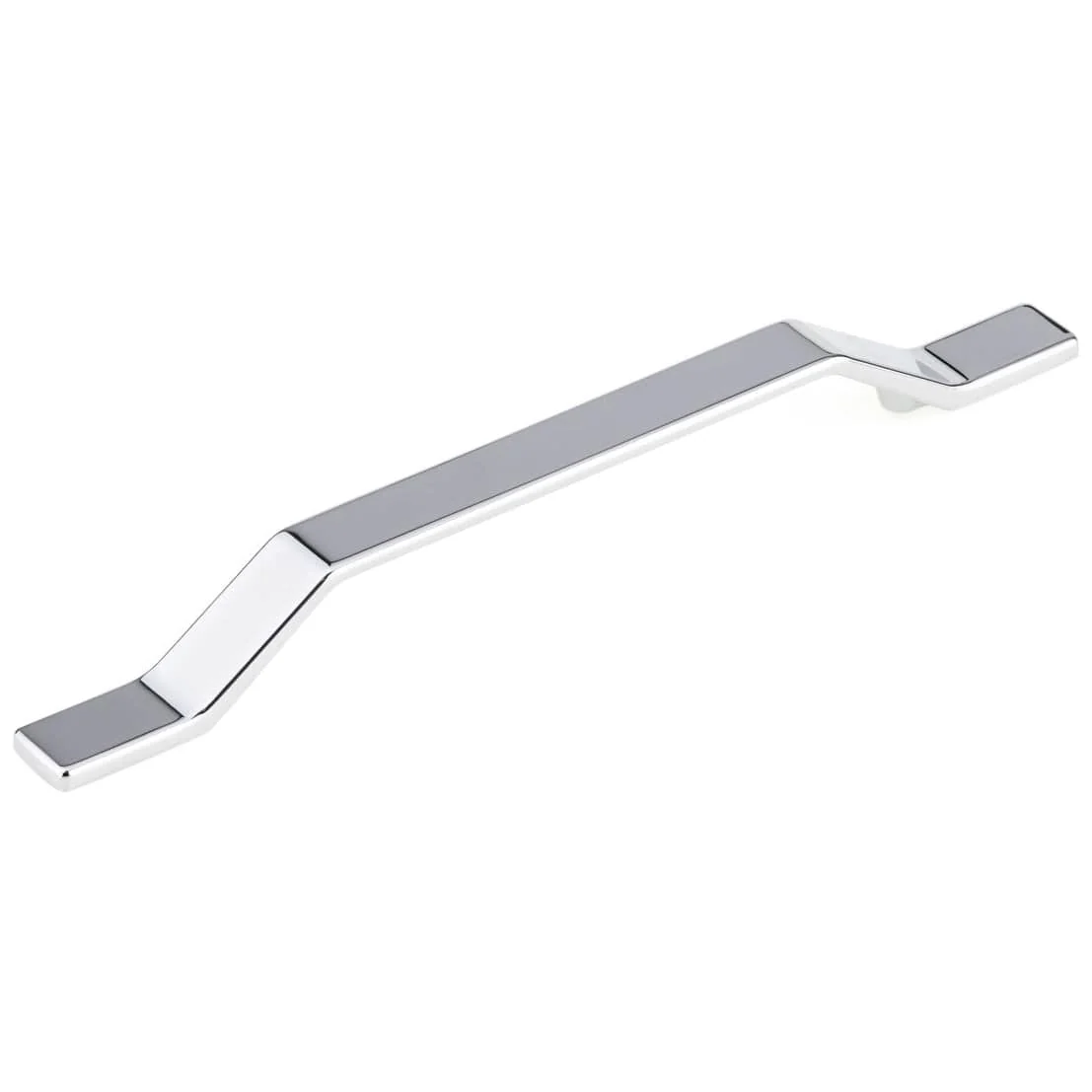 Contemporary Pull, 6-5/16" Center-to-Center, Chrome