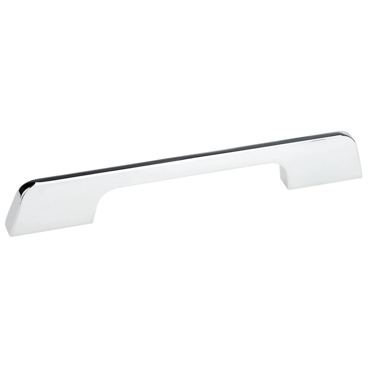 Contemporary Pull, 6-5/16" Center-to-Center, Chrome