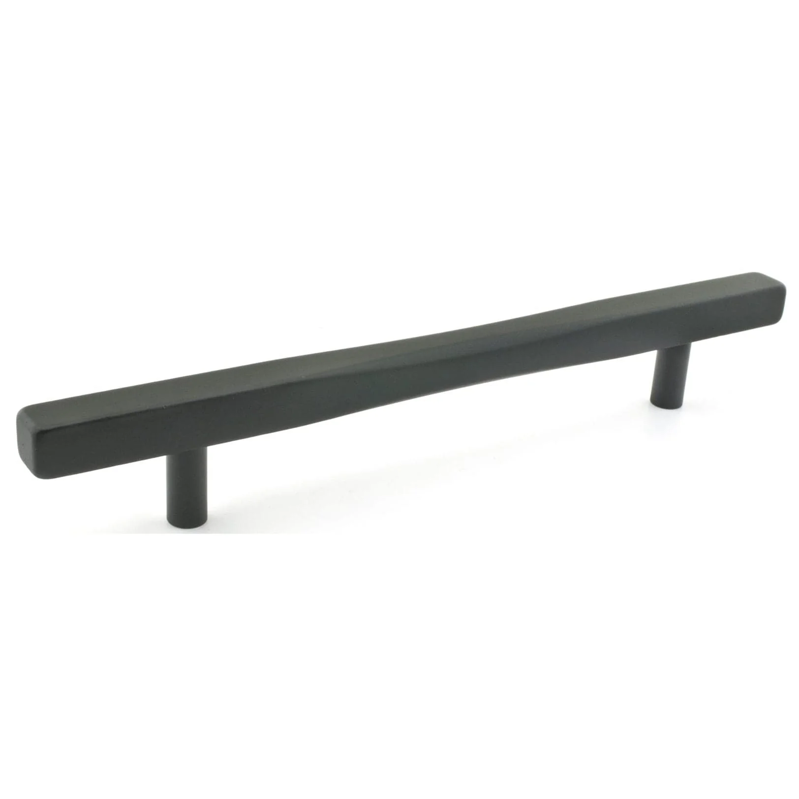 Contemporary Pull, 6-5/16" Center-to-Center, Matte Black