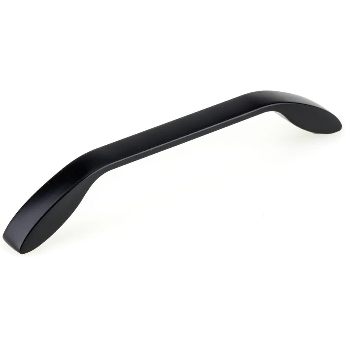 Contemporary Pull, 6-5/16" Center-to-Center, Matte Black