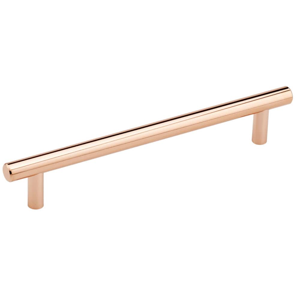 Contemporary Pull - 6-5/16" Center-to-Center - Polished Copper