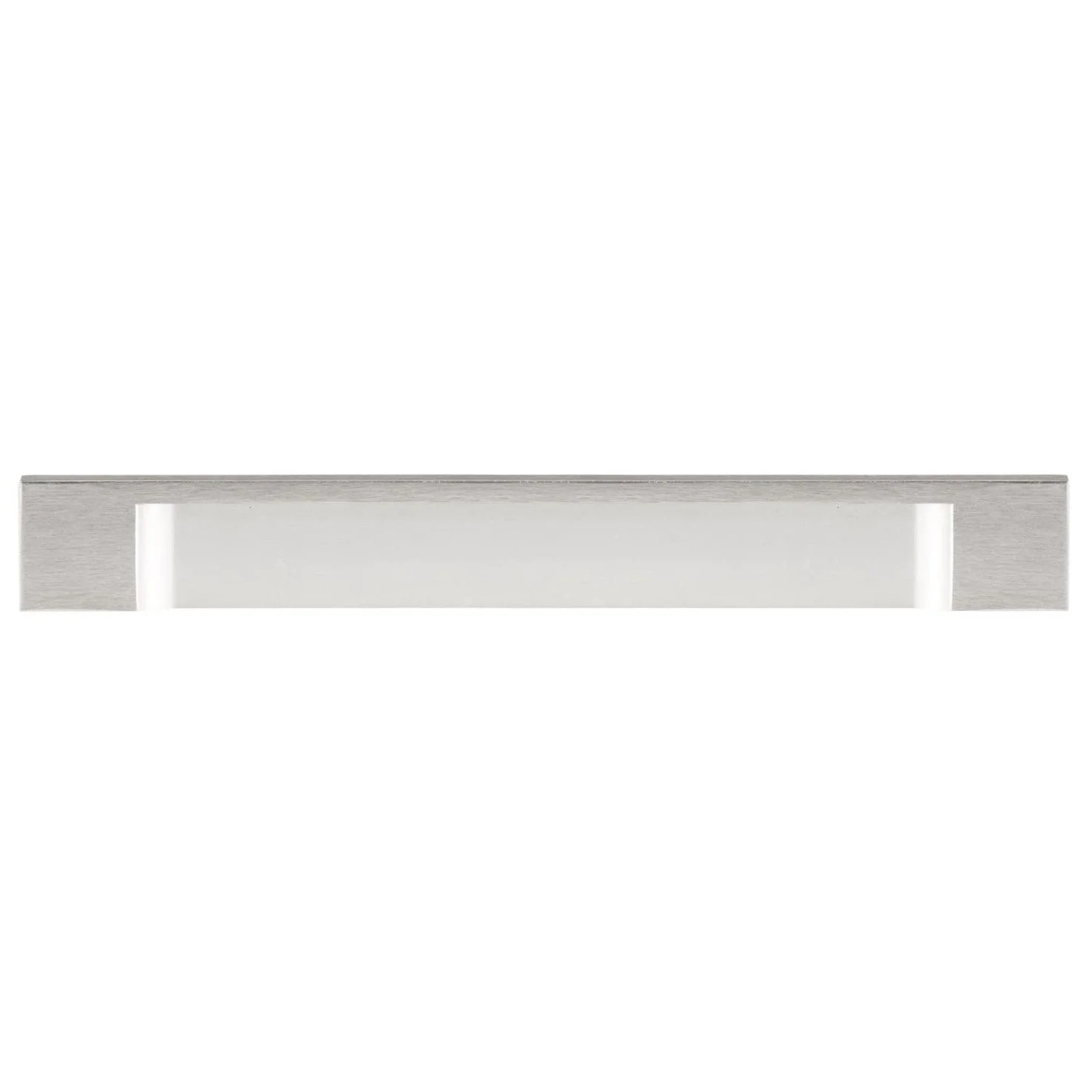 Contemporary Pull, 6-5/16" Center-to-Center, Stainless Steel - Image 3