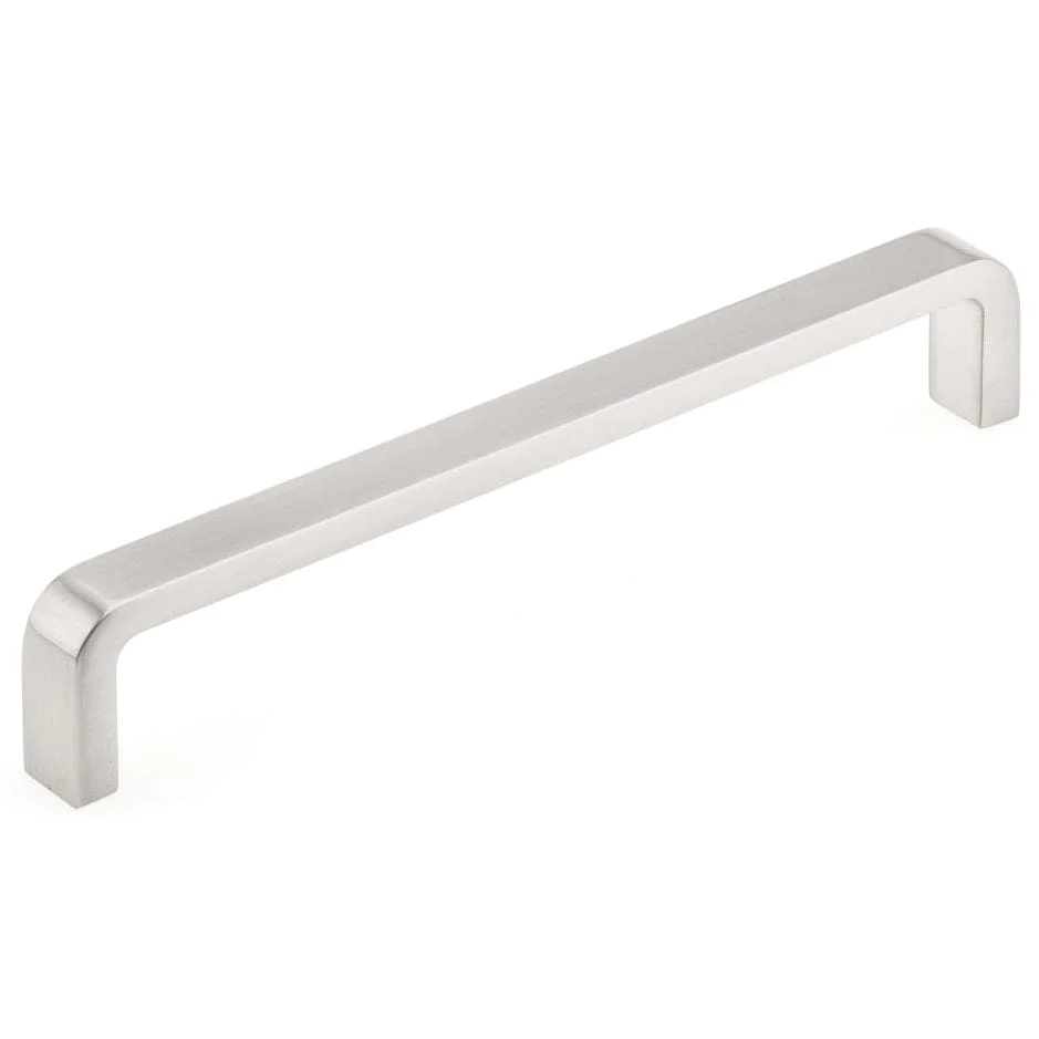 Contemporary Pull, 6" Center-to-Center, Brushed Nickel