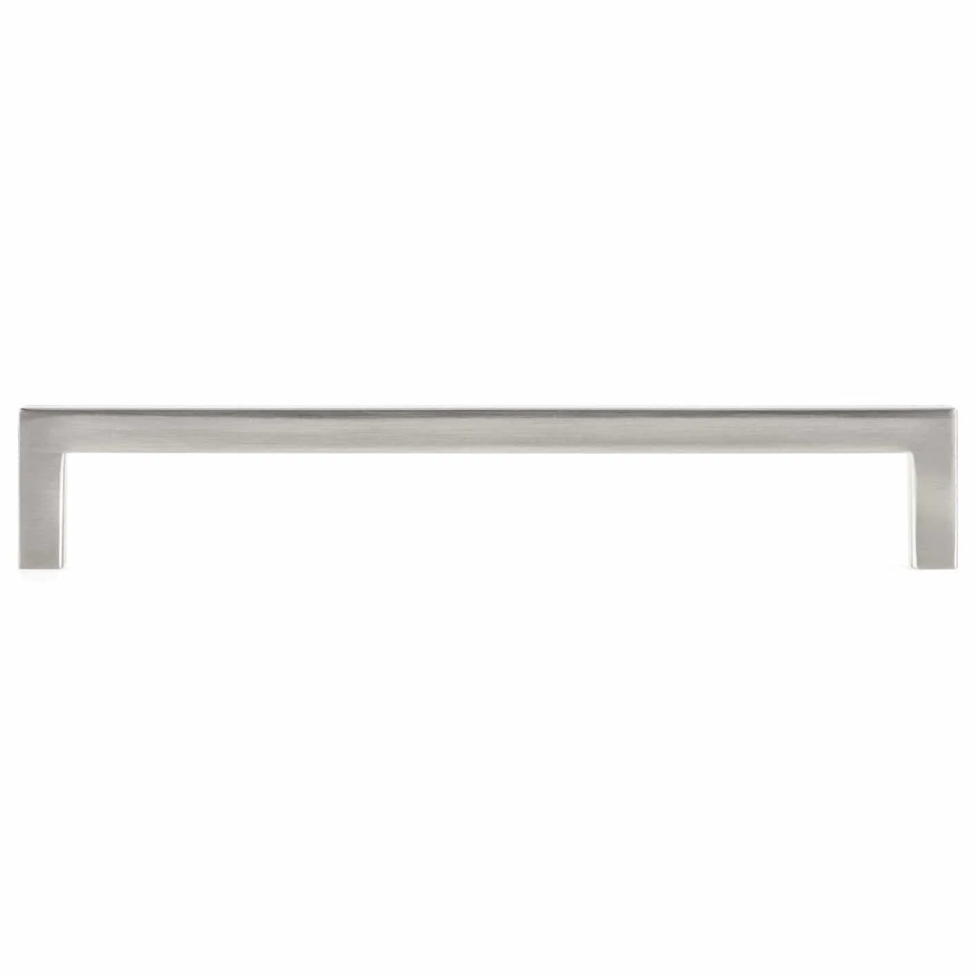 Contemporary Right-Angled Pull - 7-9/16" Center-to-Center - 7-15/16" OL - Brushed Nickel - Image 3
