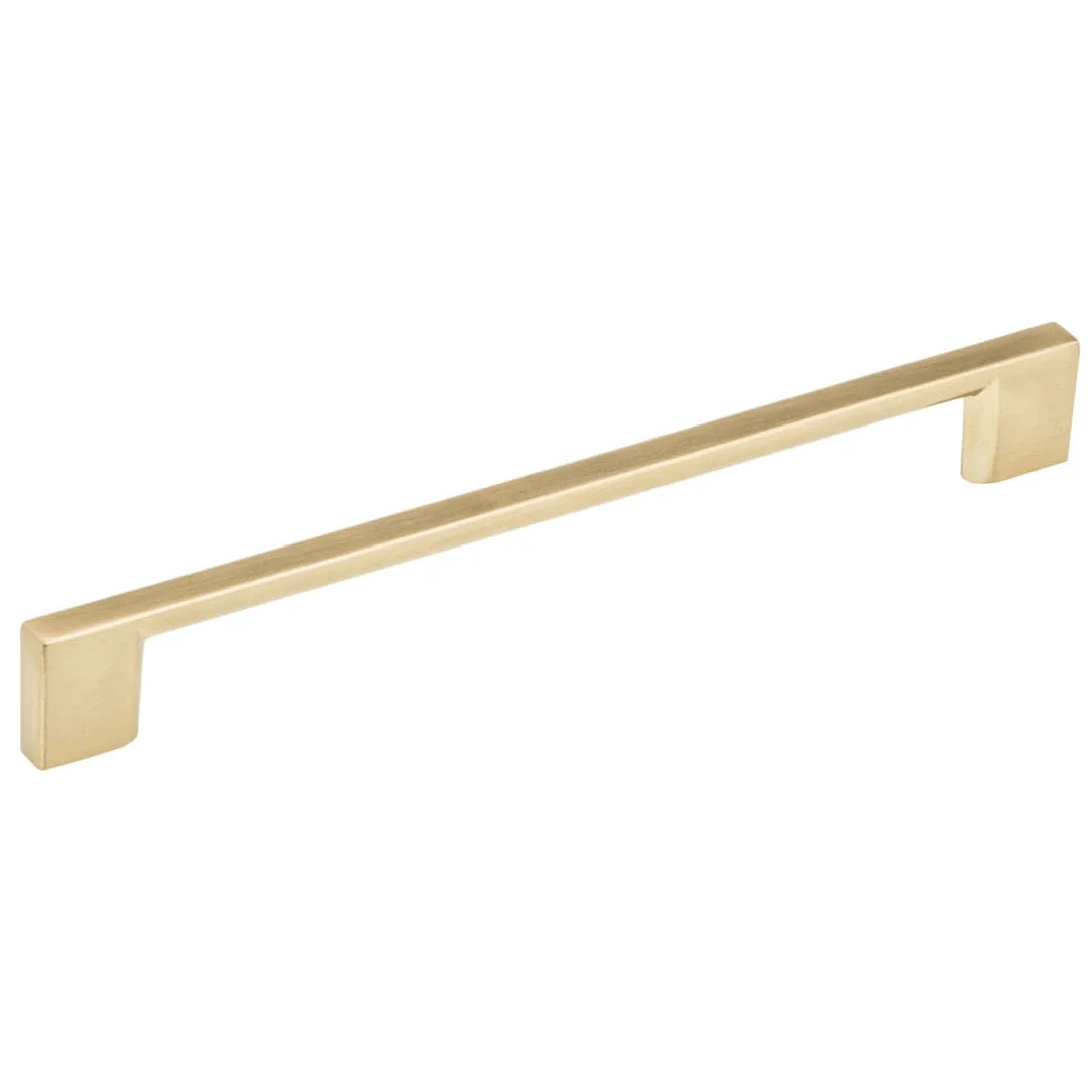 Contemporary Metal Pull - Champagne Bronze - 7-9/16" Center-to-Center - 8-25/32" L